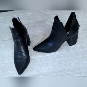 Steve Madden Black Booties
